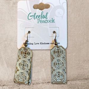 Metal earrings